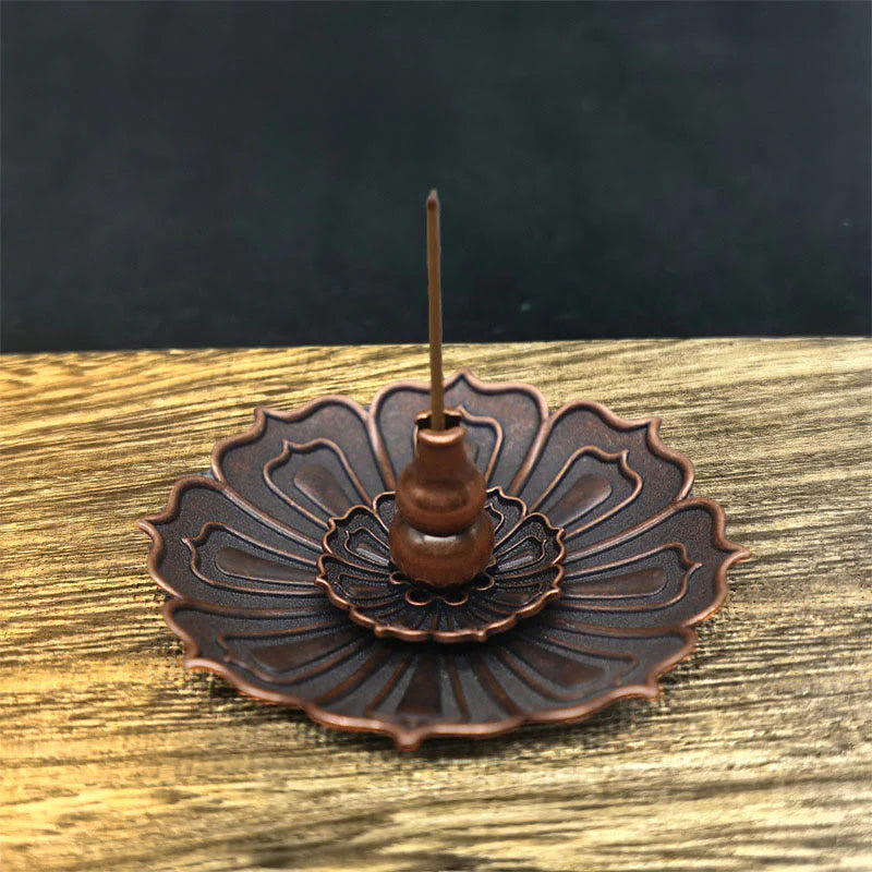 Buddha Stones Lotus Home Decoration Incense Burner