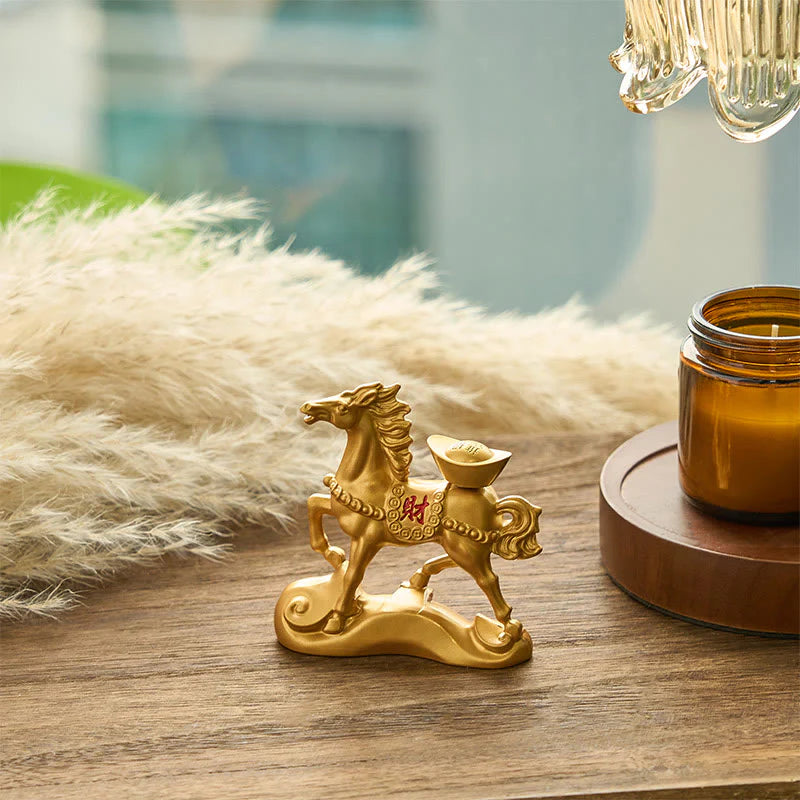 Buddha Stones Chinese Zodiac Year Of The Horse Attract Fortune Prosperity Home Decoration