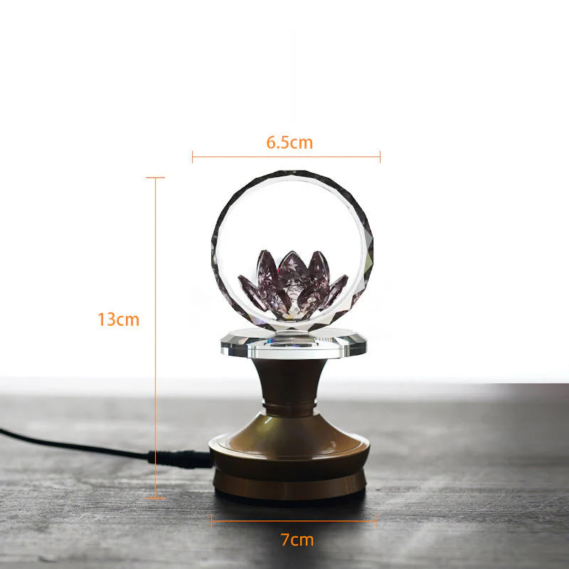 Buddha Stones Lotus Copper Brass New Beginning Home Decoration