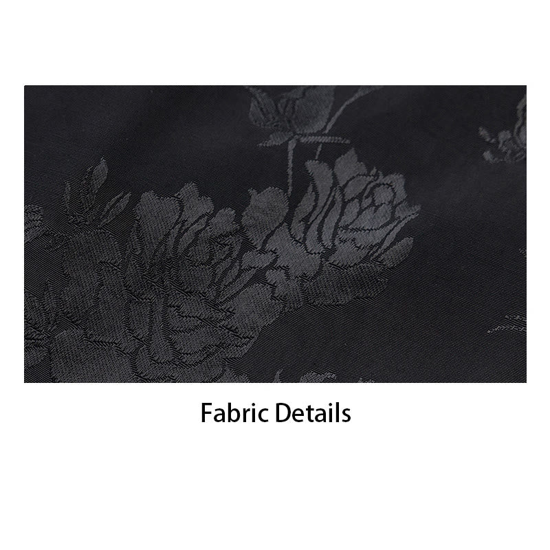 Buddha Stones Vintage Frog-Button Embroidery Purple Flower Tang Suit Design Sleeveless Vest (Extra 30% Off | USE CODE: FS30)