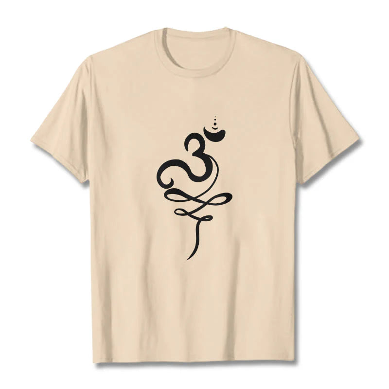 Buddha Stones OM Sanskrit Tee T-shirt