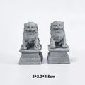 Buddha Stones Lion Fu Foo Dogs Elephant Ward Off Evil Blessing Home Decoration