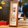 Buddha Stones Fu Character Gourd Copper Coins Photo Frame Ornament Home Decor