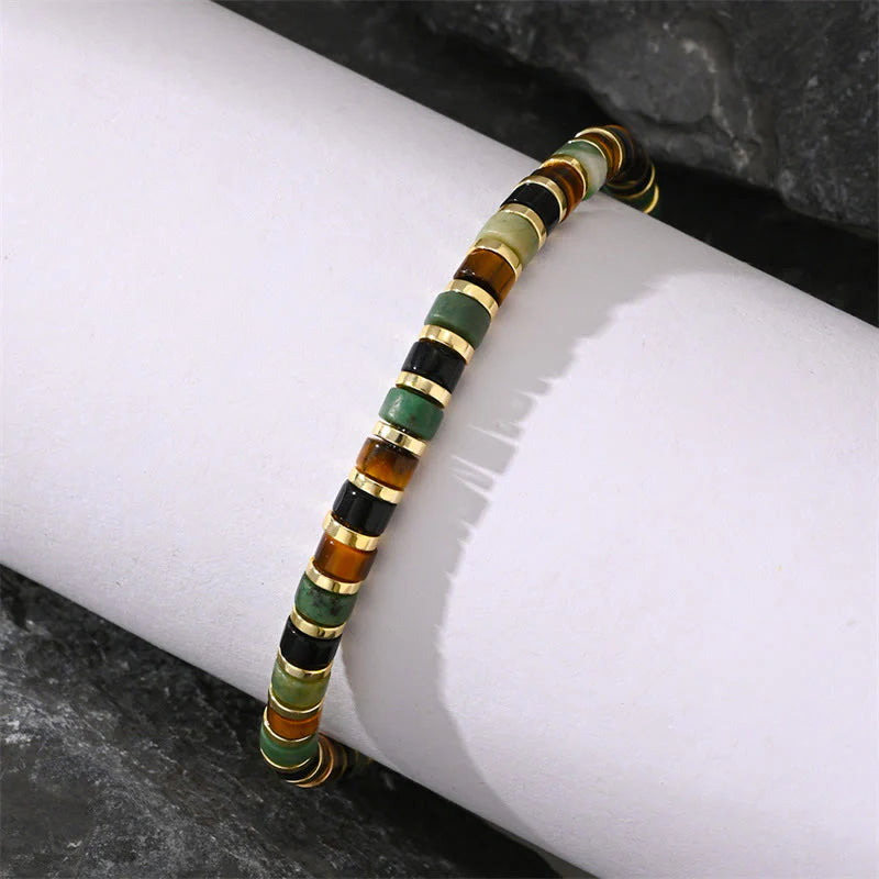 FREE Today: Support and Powerful Natural Hematite Tiger Eye Stones Bracelet