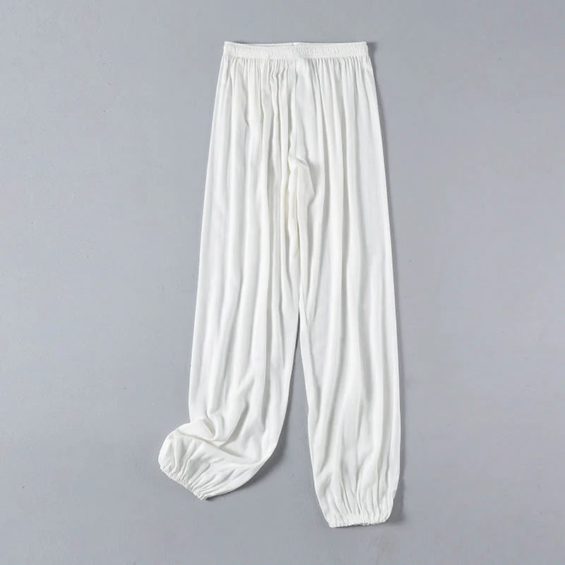 Buddha Stones White Crane Sea Cotton Linen Meditation Prayer Spiritual Zen Tai Chi Qigong Practice Clothing Set