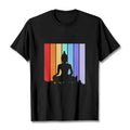 Buddha Stones Meditation Buddha Rainbow Tee T-shirt