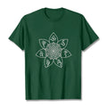 Buddha Stones Mandala Om Mani Padme Hum Pattern Tee T-shirt