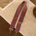 Buddha Stones Bohemian Red Mandara Geometric Adjustable Handbags Crossbody Shoulder Bag Purse Straps Replacement