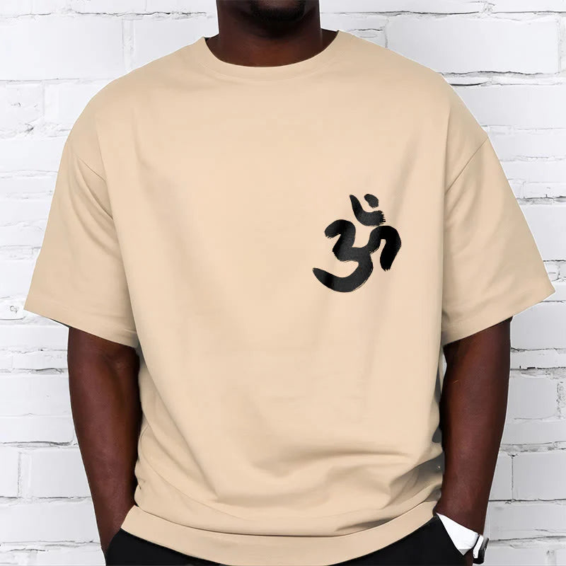 Buddha Stones Om Symbol Sanskrit Tee T-shirt