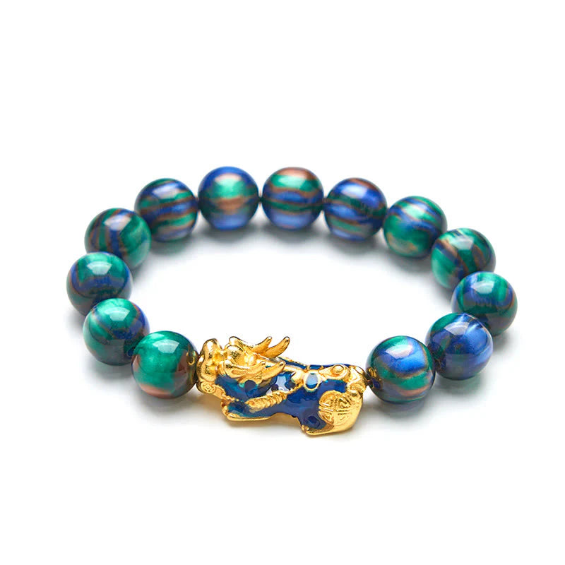 FREE Today: Prosperity and HealingÂ Colorful Sea Willow Color Change PiXiu Bracelet