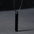 Buddha Stones Black Obsidian Blue Sandstone Transformation Necklace Pendant