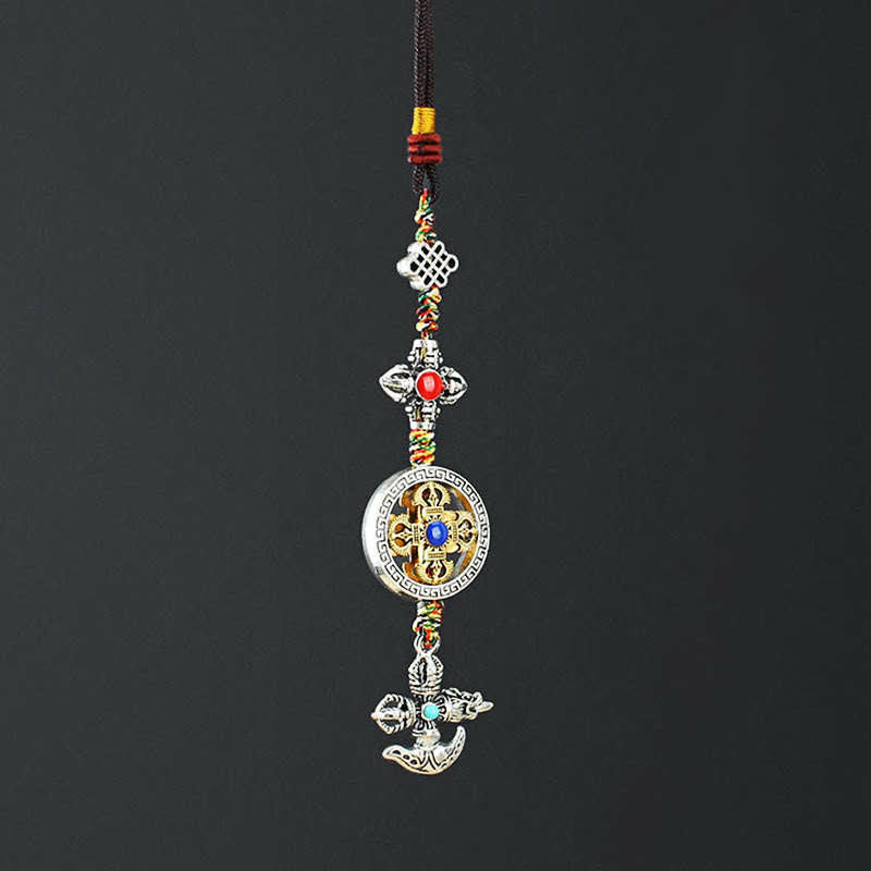 Buddha Stones Tibet Vajra Spiritual Power Car Hanging Decoration