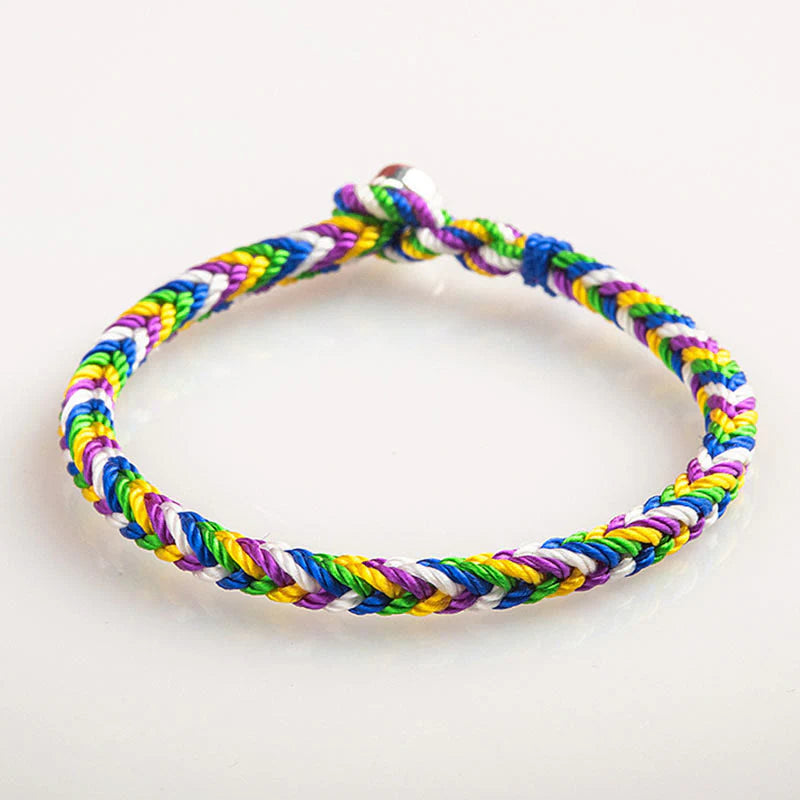 Buddha Stones May everything go your way Lucky Multicolored Bracelet