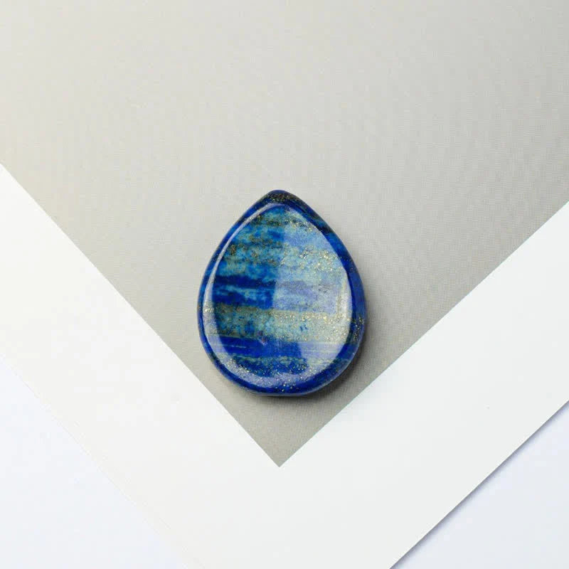 Buddha Stones Teardrop Shape Worry Stone Protection Crystal Decor 34*26*7.8cm