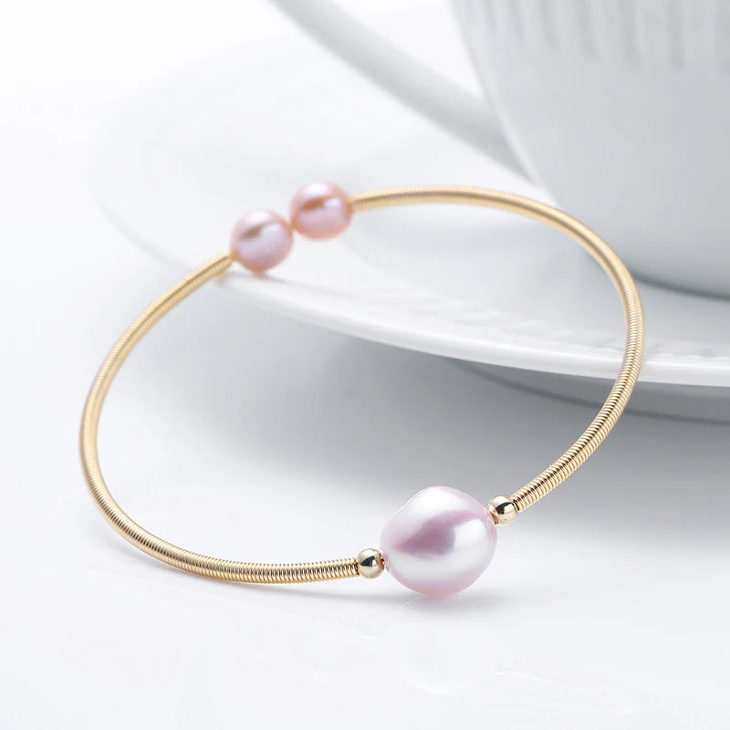 Pearl Wealth Bracelet Bangle (Extra 30% Off | USE CODE: FS30)