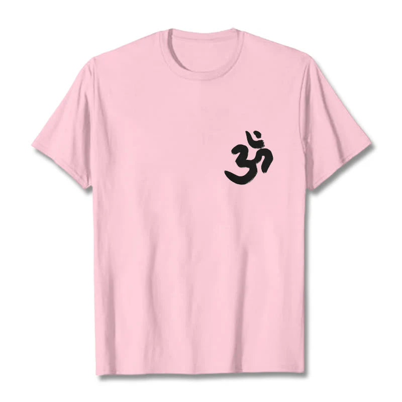 Buddha Stones Om Symbol Sanskrit Tee T-shirt
