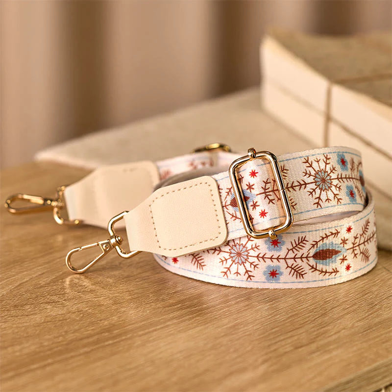 Buddha Stones Bohemian Flower Adjustable Handbags Crossbody Shoulder Bag Straps Replacement
