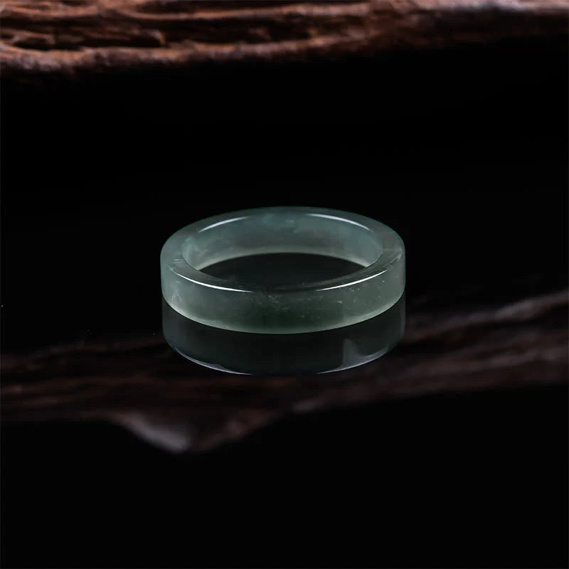 Buddha Stones Jade Abundance Prosperity Multiple Sizes Available Ring