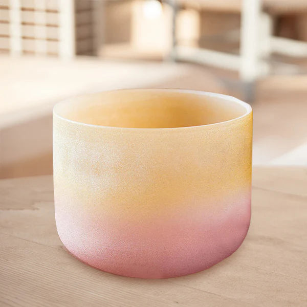 Buddha StonesTibetan Crystal Sound Bowl Meditation Handcrafted for Healing and Support Singing Bowl