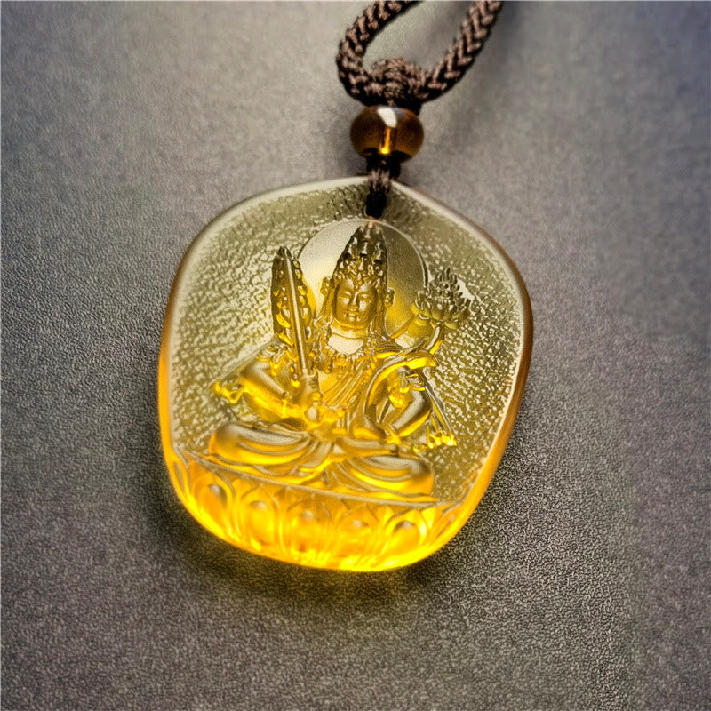 FREE Today: Buddha Amulet Lucky Liuli Necklace Pendant