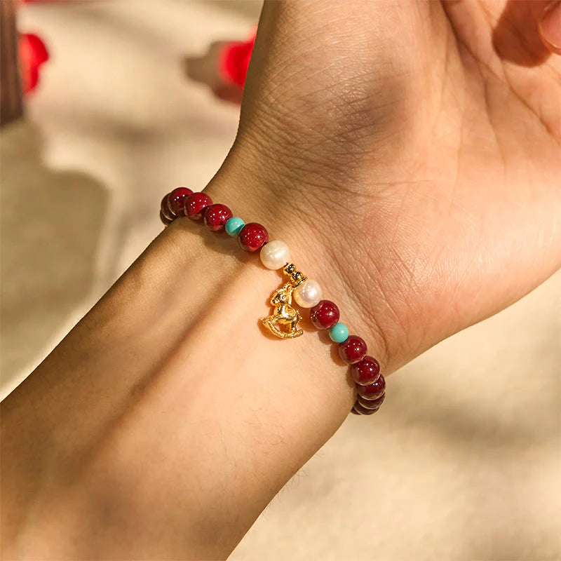 Buddha Stones May You Have Strength and Protection Year of the Horse Includes Gift Message Card
