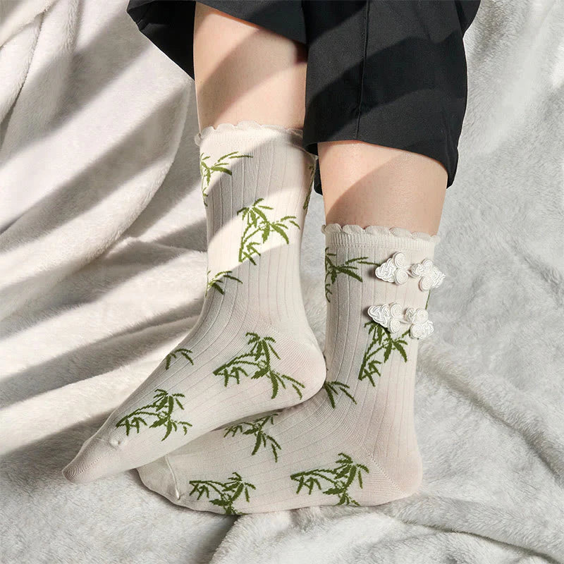 Buddha Stones A New Beginning Bamboo Micro Crew Women's Socks Includes Gift Message Card
