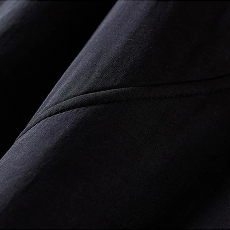 Buddha Stones Plain Women's Harem Thick Pants With Pockets