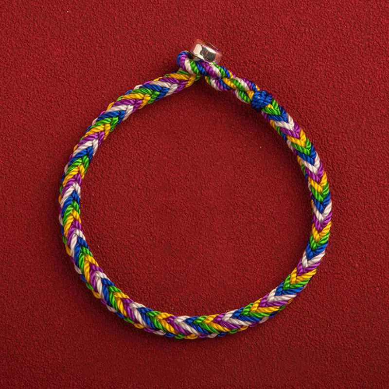 Buddha Stones May everything go your way Lucky Multicolored Bracelet