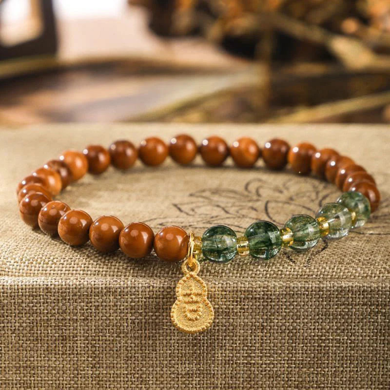 Buddha Stones Kuka Seed Green Phantom Ward Off Evil Spirits Bracelet