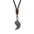 Buddha Stones 990 Sterling Silver Yin Yang Balance Harmony Necklace Pendant (Extra 30% Off | USE CODE: FS30)