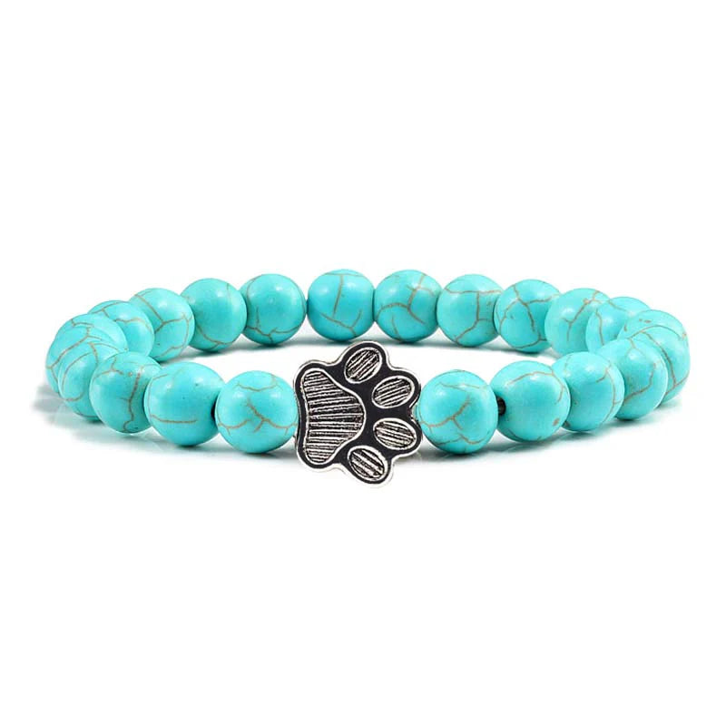 Buddha Stones âSave A Dogâ Stone Bracelet