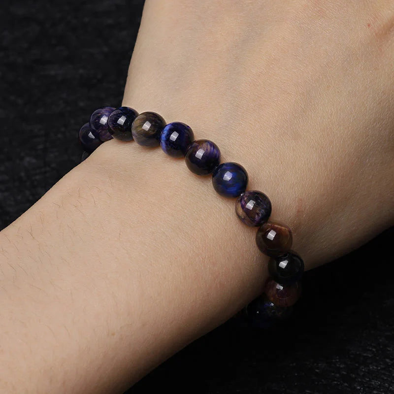 Buddha Stone Various Crystals Malachite Lazurite Lapis Lazuli Hemimorphite Calmness Bracelet