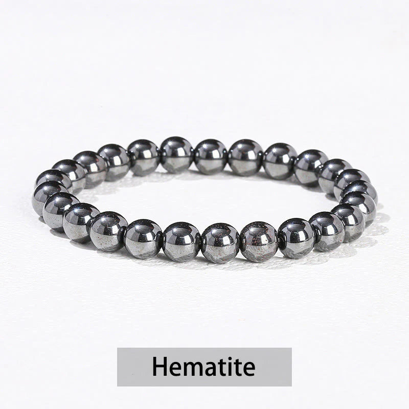 Buddha Stones Various Crystal Stone Amethyst Green Aventurine Rose Quartz Healing Bracelet