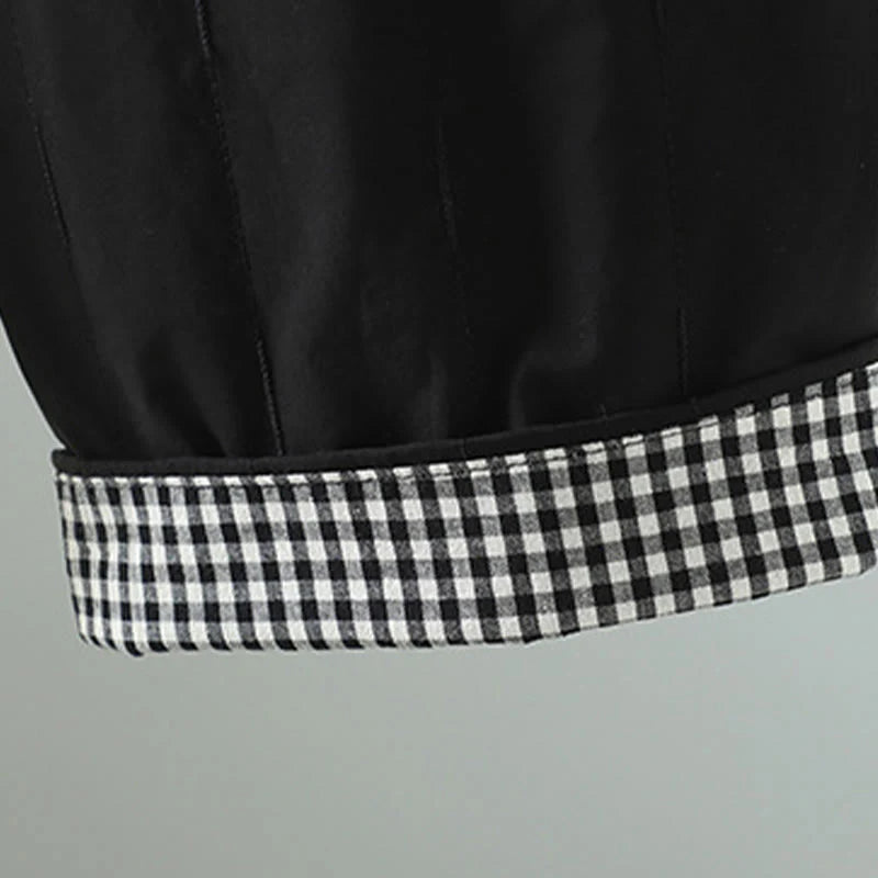Buddha Stones Straight Lines Stripes Cotton Women's Harem Pants With Pockets