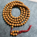 Buddha Stones 108 Mala Beads Nepal Bodhi Seed Luck Wealth Tassel Bracelet (Extra 30% Off | USE CODE: FS30)