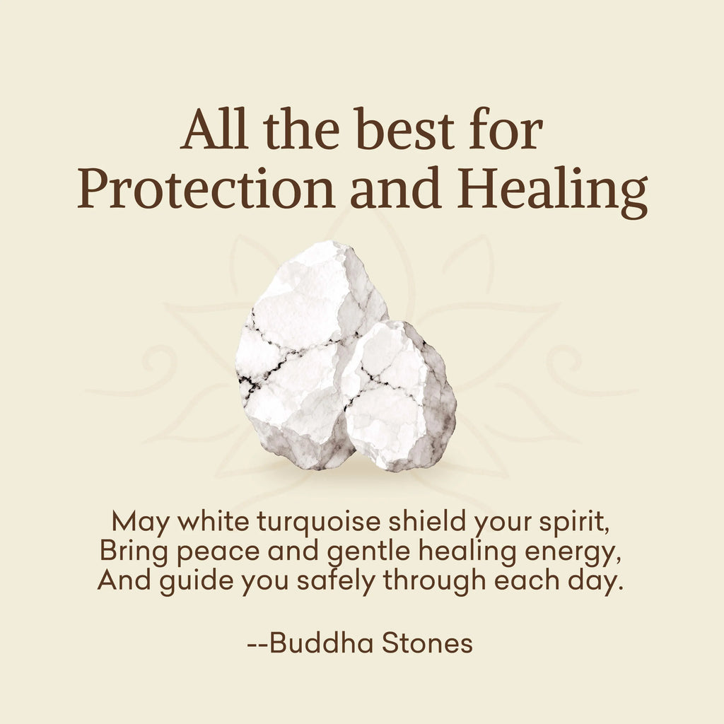 Buddha Stones All the Best for Love and Harmony Stone Quartz Bracelet Includes Gift Message Card