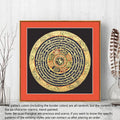 Buddha Stones Tibetan Thangka Painting Six True Words Scripture Handmade Decoration Blind Box(Random Style)