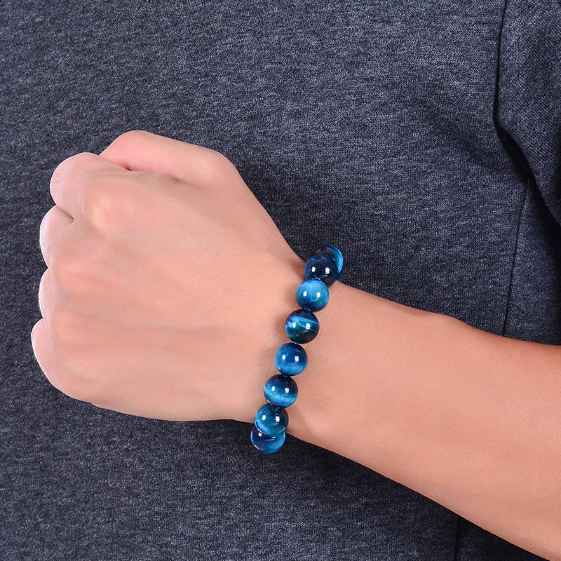 FREE Today: Against Negative Energy Blue Tiger Eye Bracelet