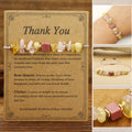 Buddha Stones Thank You Rose Quartz Citrine Rhodonite Passionate Bracelet