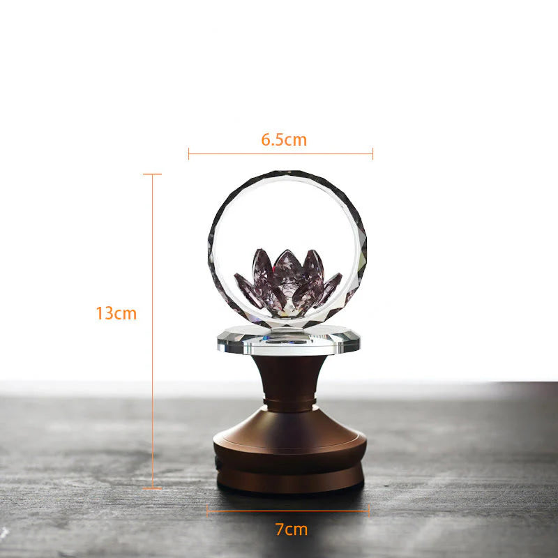 Buddha Stones Lotus Copper Brass New Beginning Home Decoration